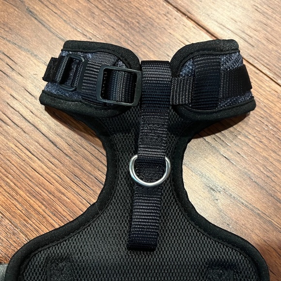 DARK GREY PUPPY DOG VEST HARNESS FOR SMALL BREEDS - Picture 6 of 6